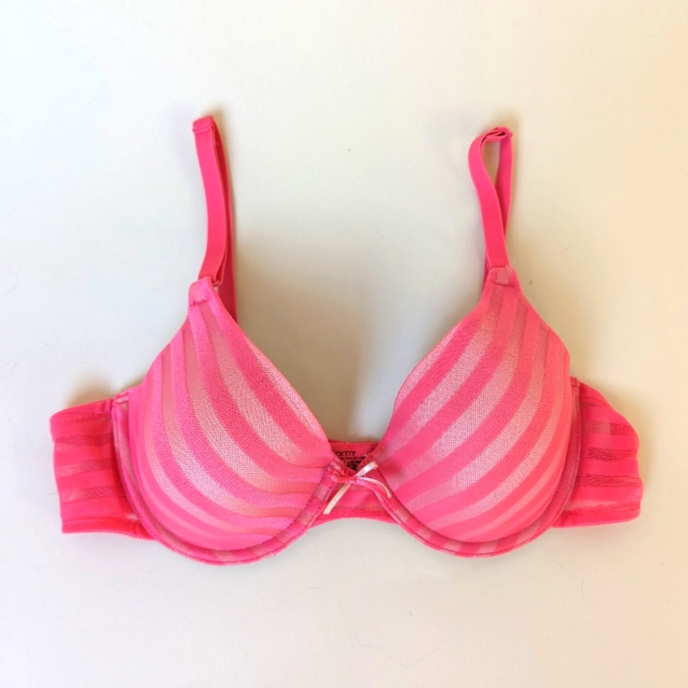 Maidenform Mesh Striped Underwire Bra 34B